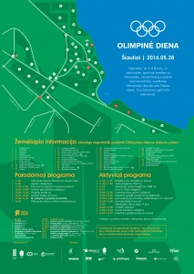 Olimpine Diena 2016 žemėlapis