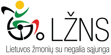 Lithuanian Association of People with Disabilities logo