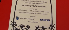 utenos kapeliju varzytuves