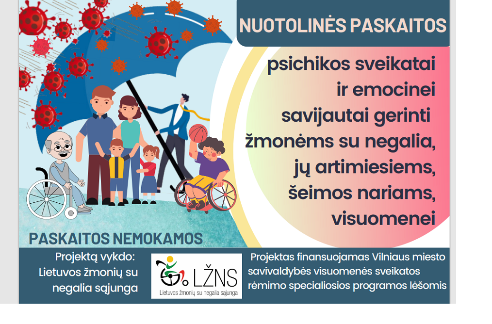Paskaitos psichikos sveikatai ir emocinei savijautai gerinti - Lietuvos ...